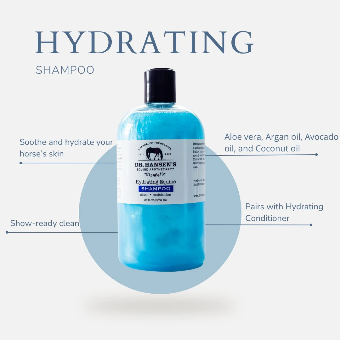 Dr. Hansen's Equine Apothecary Hydrating Equine Shampoo 5 Dr. Hansen's Equine Apothecary Hydrating Equine Shampoo - Image 3