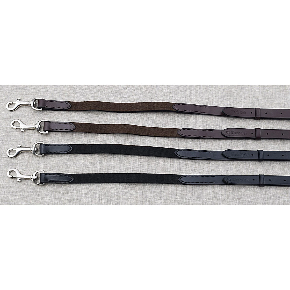 Black Oak By KL Select Elastic Side Reins 4 Black Oak By KL Select Elastic Side Reins - Image 2