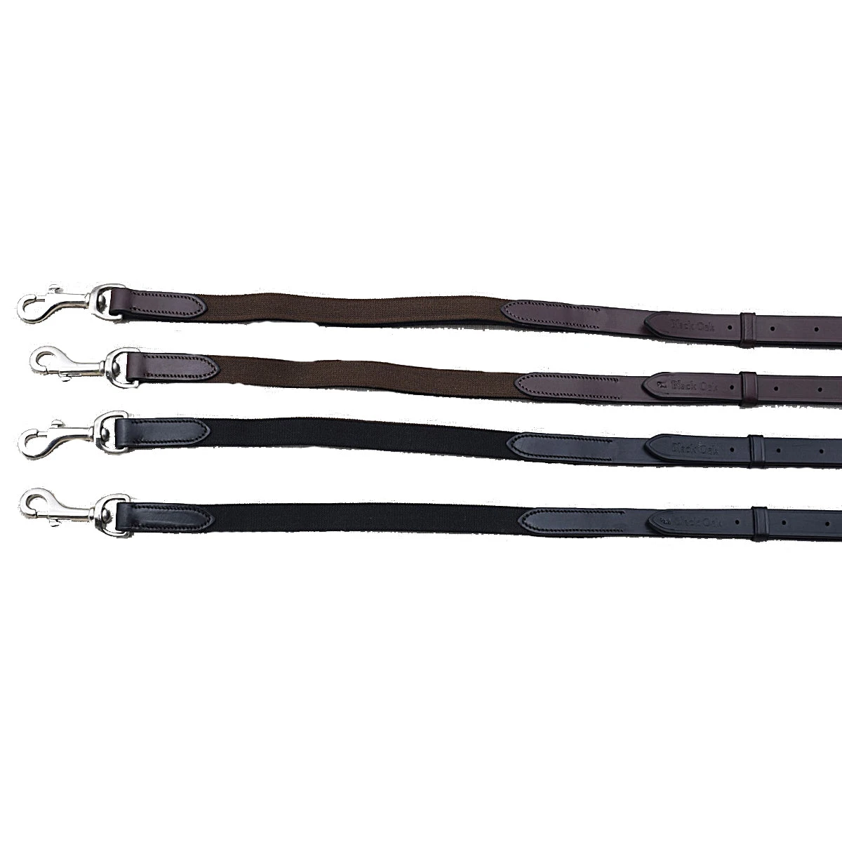 Black Oak By KL Select Elastic Side Reins 3 Black Oak By KL Select Elastic Side Reins