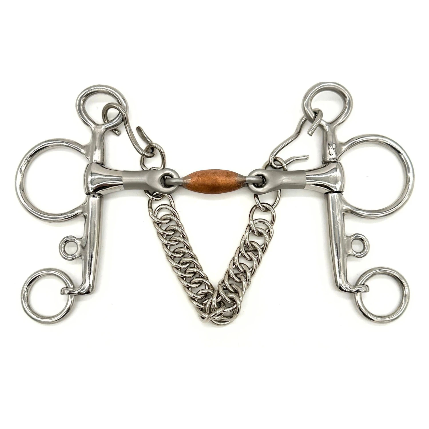 AJR Copper LinkX Pelham Bit 3 AJR Copper LinkX Pelham Bit