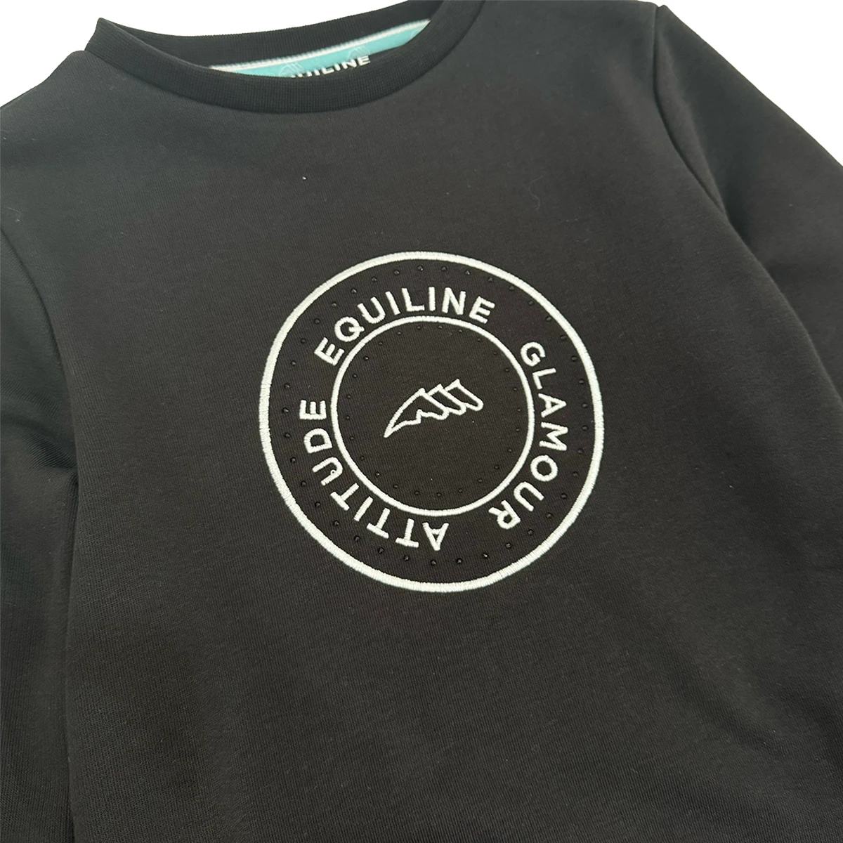 Equiline Girl's Gory Crewneck Sweatshirt 7 Equiline Girl's Gory Crewneck Sweatshirt - Image 5