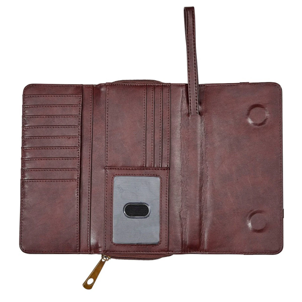 AWST Int'l Snaffle Bit Leather Cross Body Wallet 4 AWST Int'l Snaffle Bit Leather Cross Body Wallet - Image 2