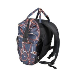 AWST Int'l "Lila" Snaffle Bits Backpack And Laptop Case -Farm House Tack Store 63046 JPC Backpack.Laptop.Bag Snaffle.Bits .Navy Back.Secret.Pocket