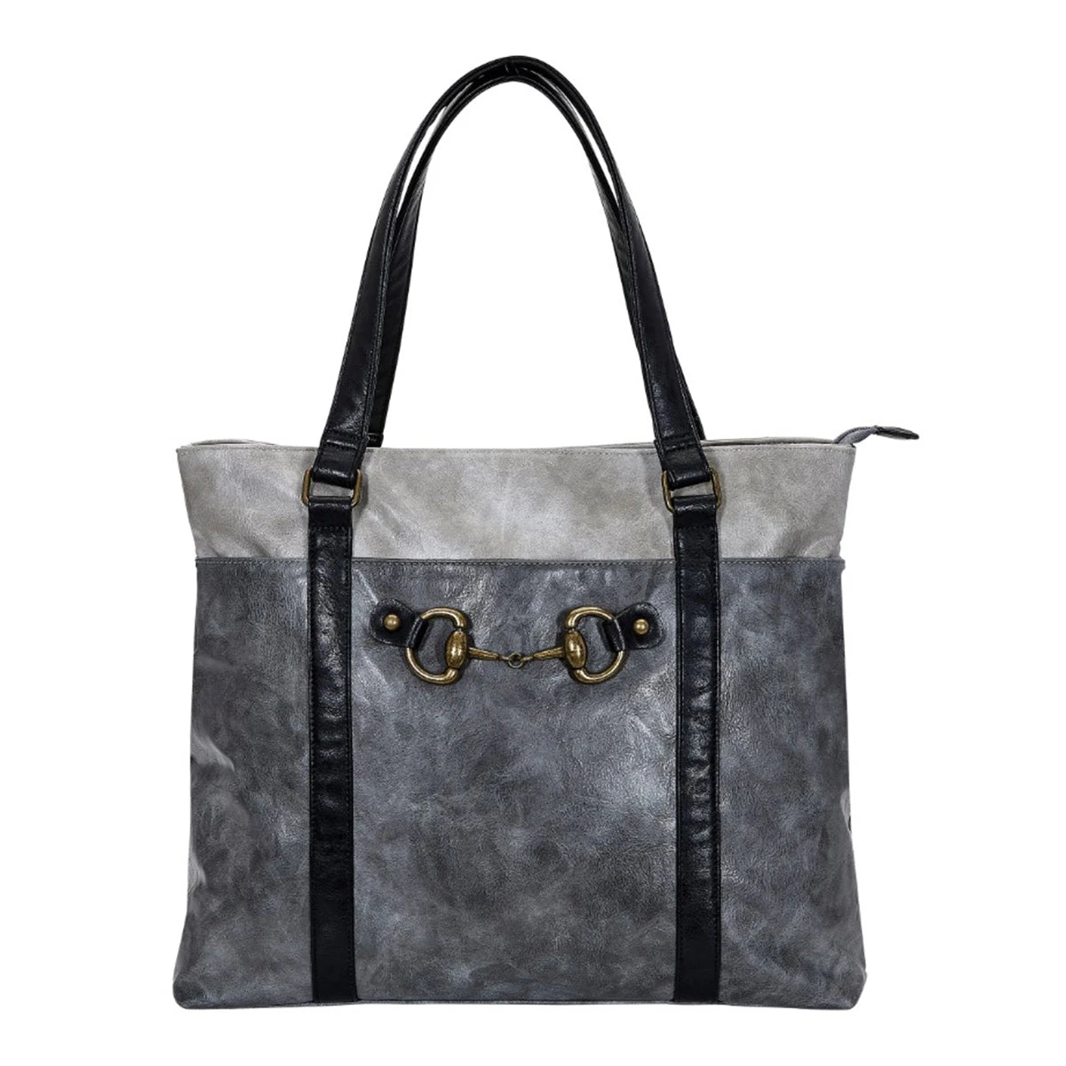 AWST Int'l Colorblock Snaffle Bit Laptop Tote 6 AWST Int'l Colorblock Snaffle Bit Laptop Tote - Image 4