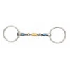 Shires Blue Sweet Iron Loose Ring With Roller Bit