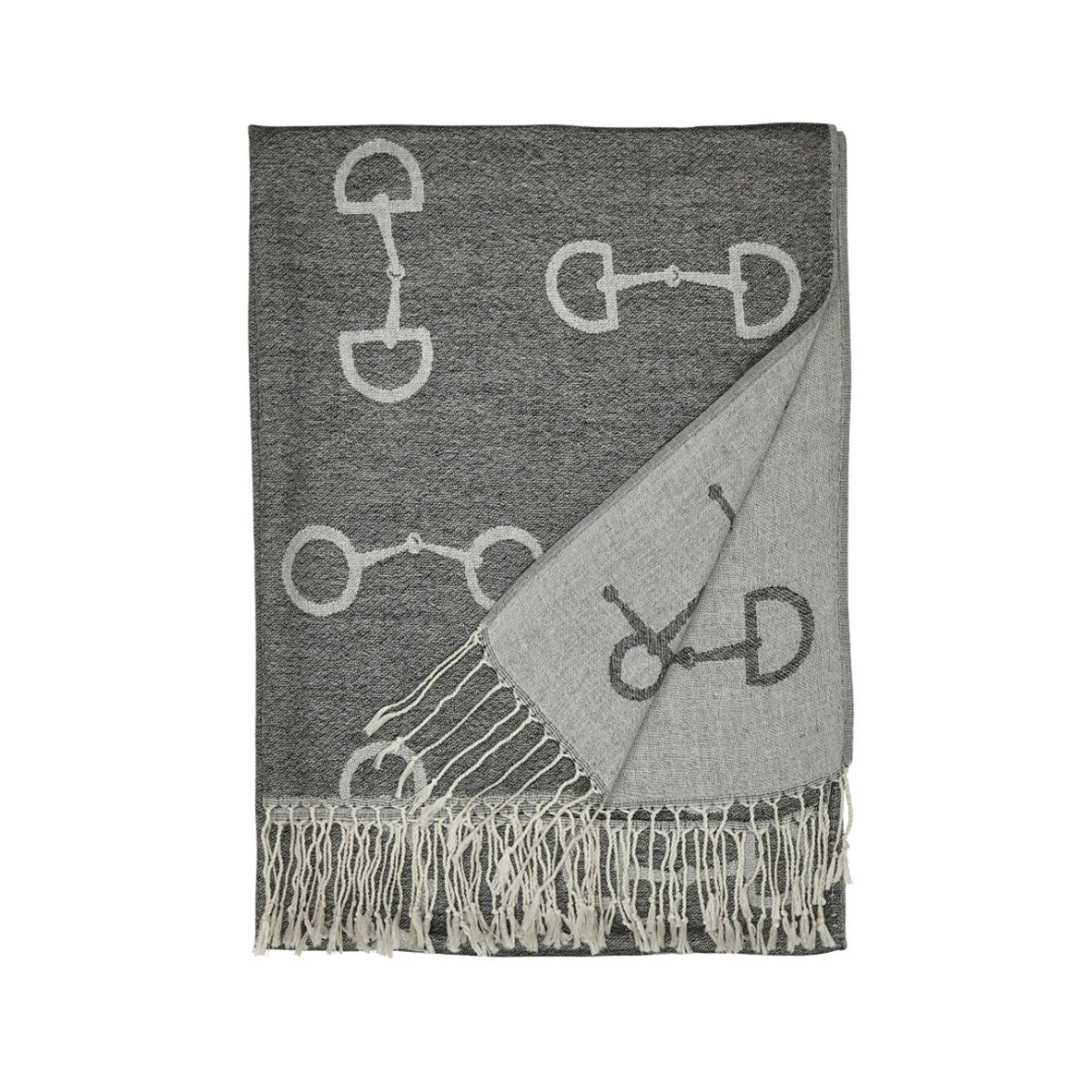 AWST Int'l "Lila" Snaffle Bit Pashmina Scarf 4 AWST Int'l "Lila" Snaffle Bit Pashmina Scarf - Image 2