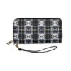 AWST Int'l "Lila" Snaffle Bit Plaid Clutch Wallet 2 AWST Int'l "Lila" Snaffle Bit Plaid Clutch Wallet -Farm House Tack Store 63LW451 JPC Snaffle.Bit .Wallet.Clutch