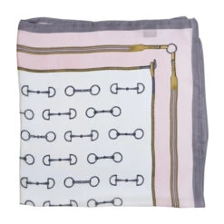 AWST Int'l Satin Snaffle Bit Scarf 15 AWST Int'l Satin Snaffle Bit Scarf -Farm House Tack Store 63gg1643 JPC Scarf Pink.Corner