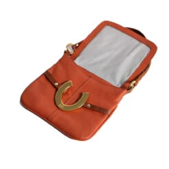 Hampton Road Hunter Shoulder Bag 22 Hampton Road Hunter Shoulder Bag -Farm House Tack Store 6974 Hampton.Road The.Hunter.Bag Cognac Open