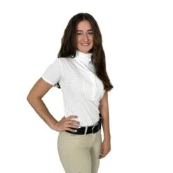Kismet Eleonoire Short Sleeve Show Shirt 29 Kismet Eleonoire Short Sleeve Show Shirt -Farm House Tack Store 69765e65f208d5ab8f4940a44399c99c