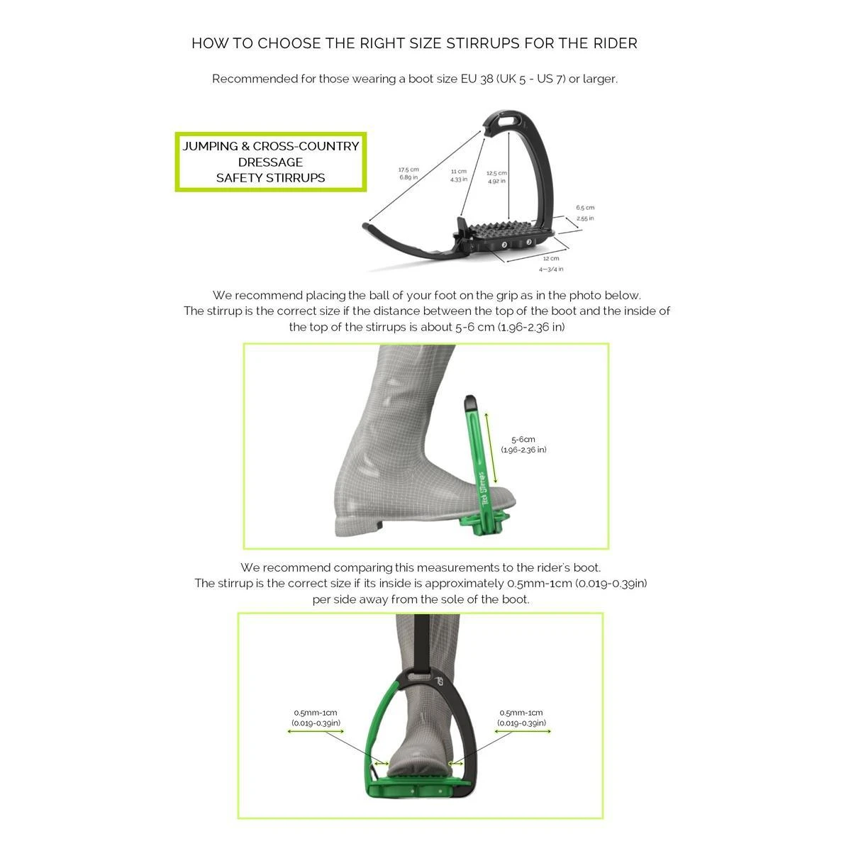 Tech Venice Sloped EVO Stirrups 5 Tech Venice Sloped EVO Stirrups - Image 3