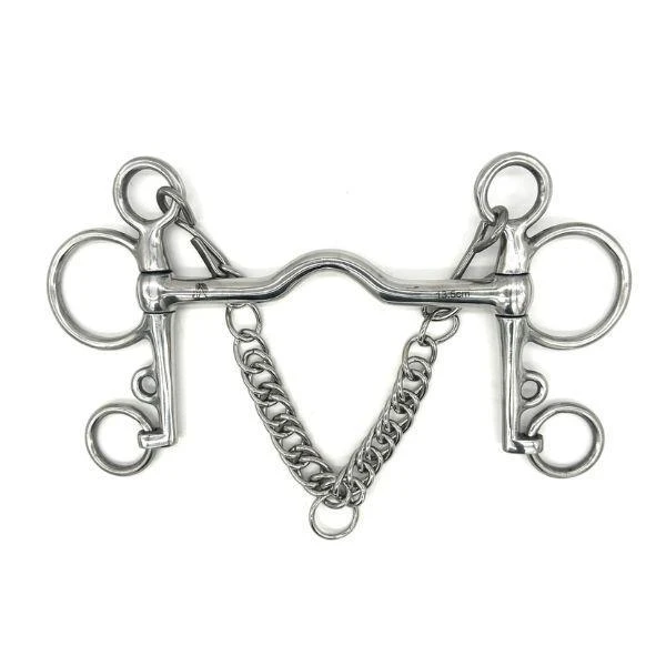 Jake Adams Low Port Pelham Bit 3 Jake Adams Low Port Pelham Bit