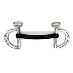 AJR Vulcanite Mullen Kimberwick Bit