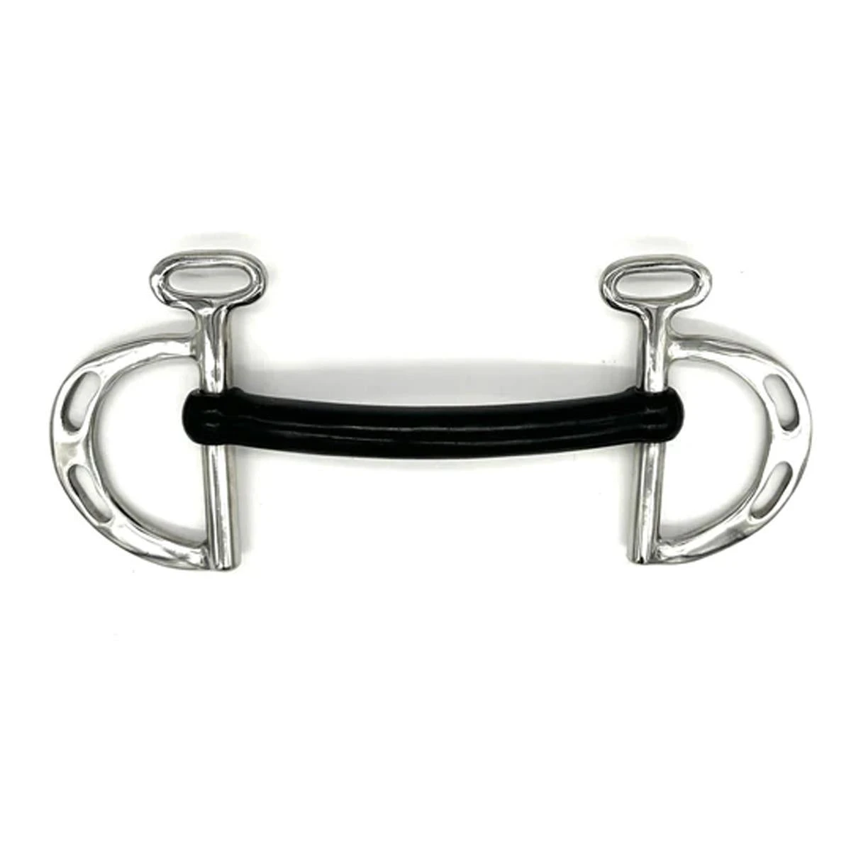 AJR Vulcanite Mullen Kimberwick Bit 3 AJR Vulcanite Mullen Kimberwick Bit