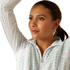 Ariat Women's Sunstopper 3.0 1/4 Zip Baselayer - Sale -Farm House Tack Store 7046960c 7e5e 4778 ae69 43dd5b0b49a7