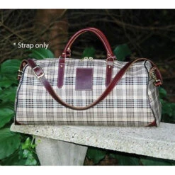 5/A Baker Leather Strap For Duffle Bag 9 5/A Baker Leather Strap For Duffle Bag -Farm House Tack Store 7055 Jacks Baker.Duffle.Bag .Strap Brown Bag