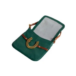 Hampton Road Hunter Shoulder Bag 25 Hampton Road Hunter Shoulder Bag -Farm House Tack Store 7181 Hampton.Road The.Hunter.Bag Green Open