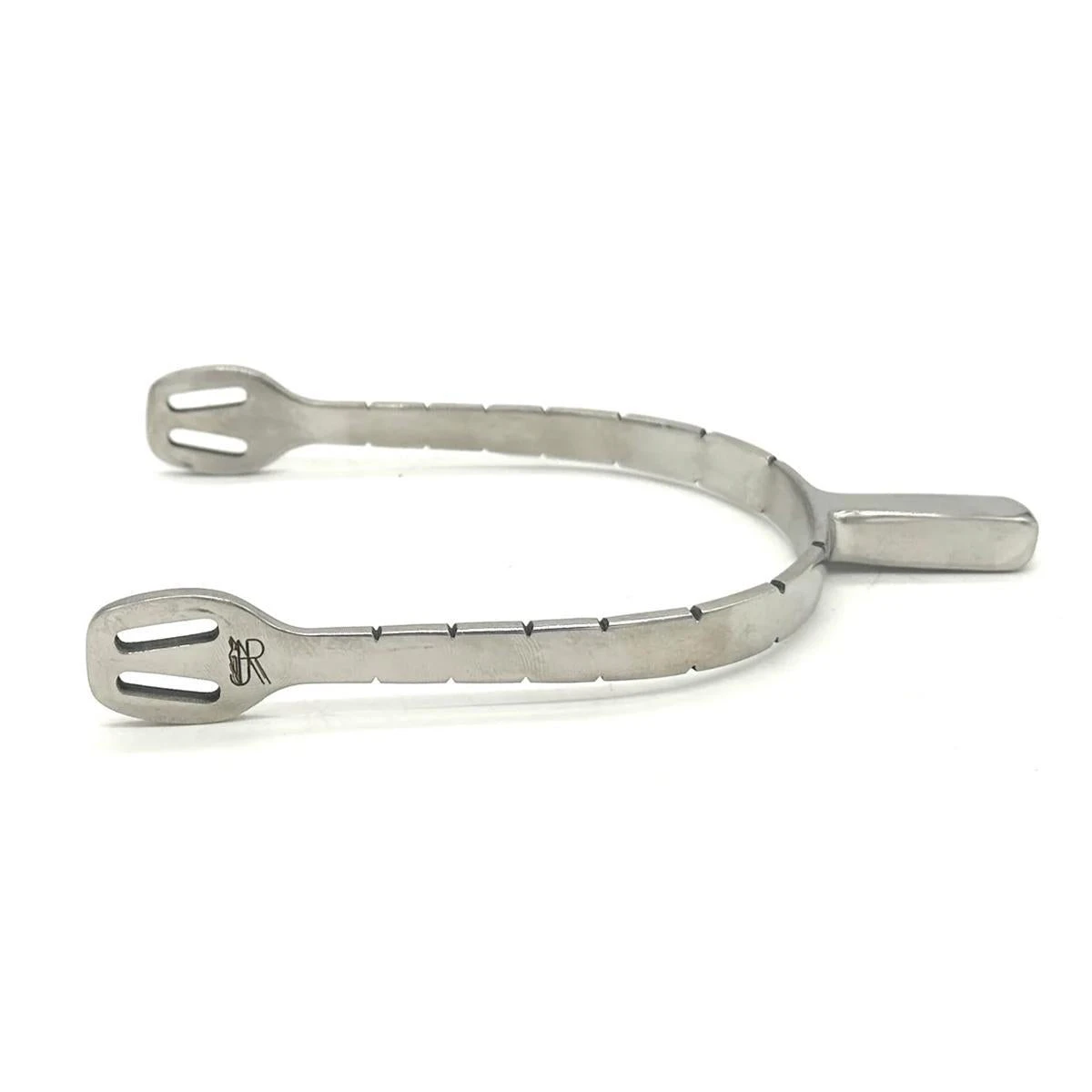 AJR Stainless Steel Square End Spurs (Block Design) 5 AJR Stainless Steel Square End Spurs (Block Design) - Image 3