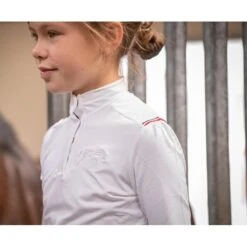 Penelope Children's Bruges Competition Long Sleeve Polo -Farm House Tack Store 7ca1654a61dacc3527991958ec2b5f02