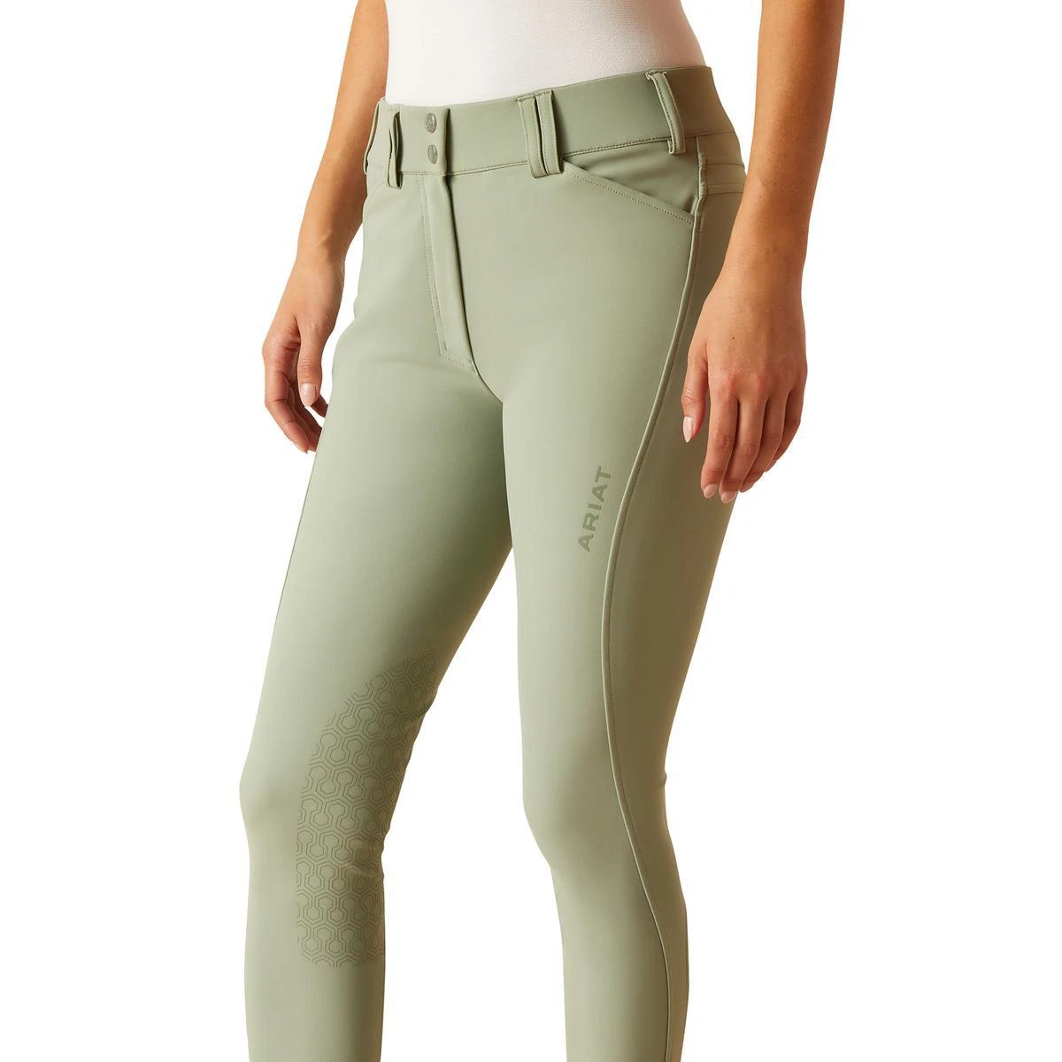 Ariat Women's Tri Factor Grip Knee Patch Breech - Seasonal Colors 13 Ariat Women's Tri Factor Grip Knee Patch Breech - Seasonal Colors - Image 11