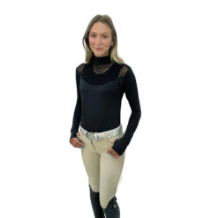 Kismet Kiley Mesh Panel Show Shirt -Farm House Tack Store 8d142e75 250c 4a6e a570 372dd819422d
