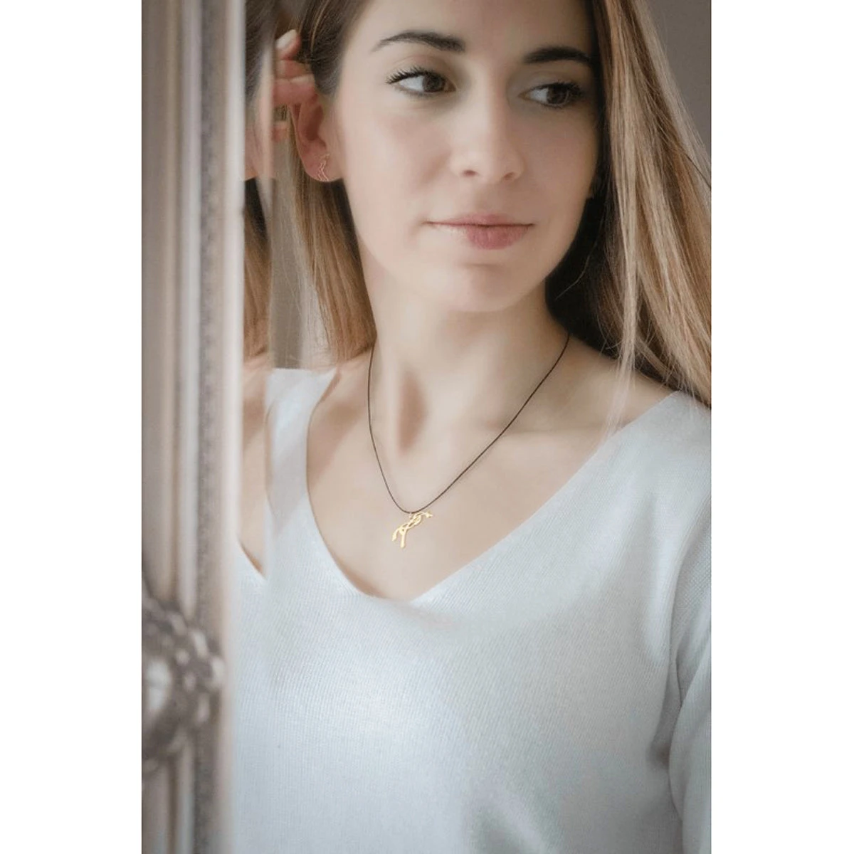 Penelope Equestrian Necklace 3 Penelope Equestrian Necklace