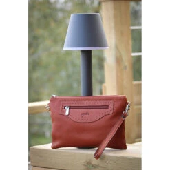 Penelope Emma Handbag -Farm House Tack Store 936203014 French.EQ Penelope Emma.Handbag Front Brandy
