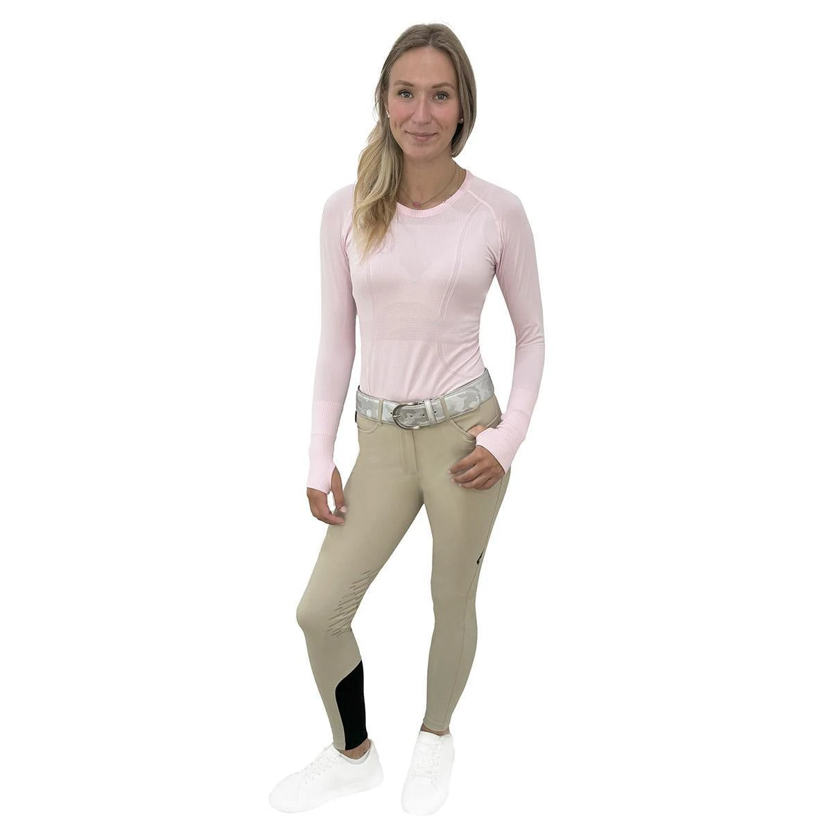 Equiline Women's CorneK Knee Grip Breeches 12 Equiline Women's CorneK Knee Grip Breeches - Image 10