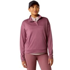 Ariat Women's Breathe 1/2 Zip Sweatshirt -Farm House Tack Store 94465a86 8f08 4b11 96c6 3645ab2320f2
