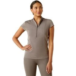 Ariat Women's Breathe 1/4 Zip Cap Sleeve Baselayer - Sale -Farm House Tack Store 98462319 865f 4591 acee 2049bee90c66