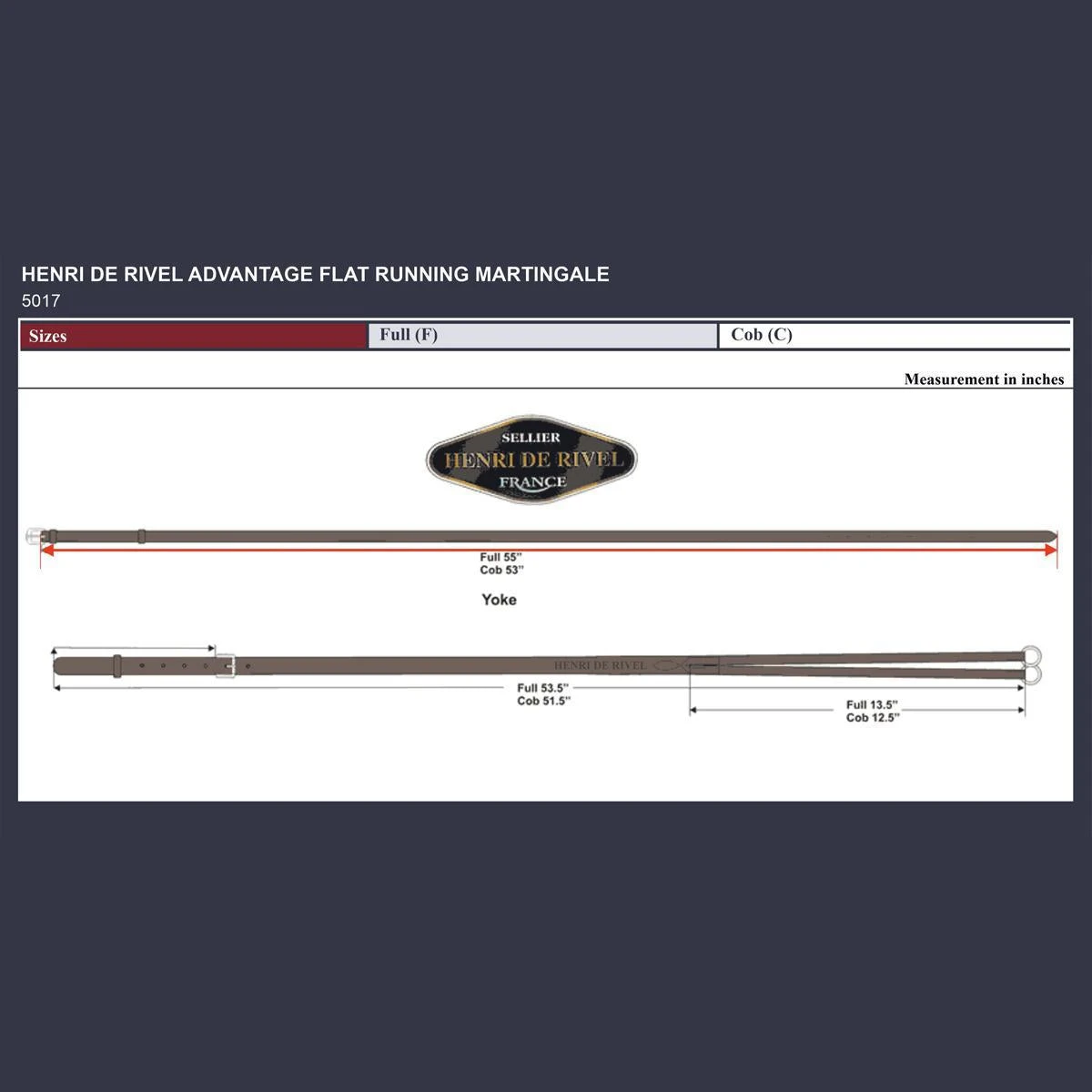 HDR Advantage Flat Running Martingale 5 HDR Advantage Flat Running Martingale - Image 3