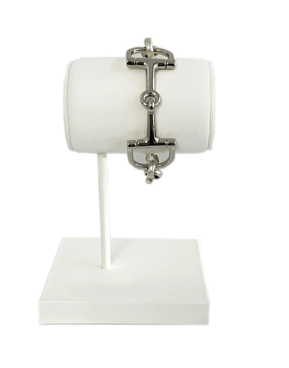 V2 Designs Silver D Snaffle Bracelet 6 V2 Designs Silver D Snaffle Bracelet - Image 4