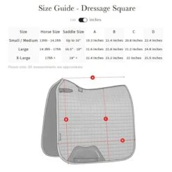 LeMieux Cotton Dressage Square Pad -Farm House Tack Store 9ce56ead f3ac 4fd3 9b6d 2c97486359a7