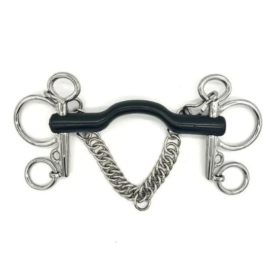 AJR Comfort Port Baby Pelham Bit 3 AJR Comfort Port Baby Pelham Bit