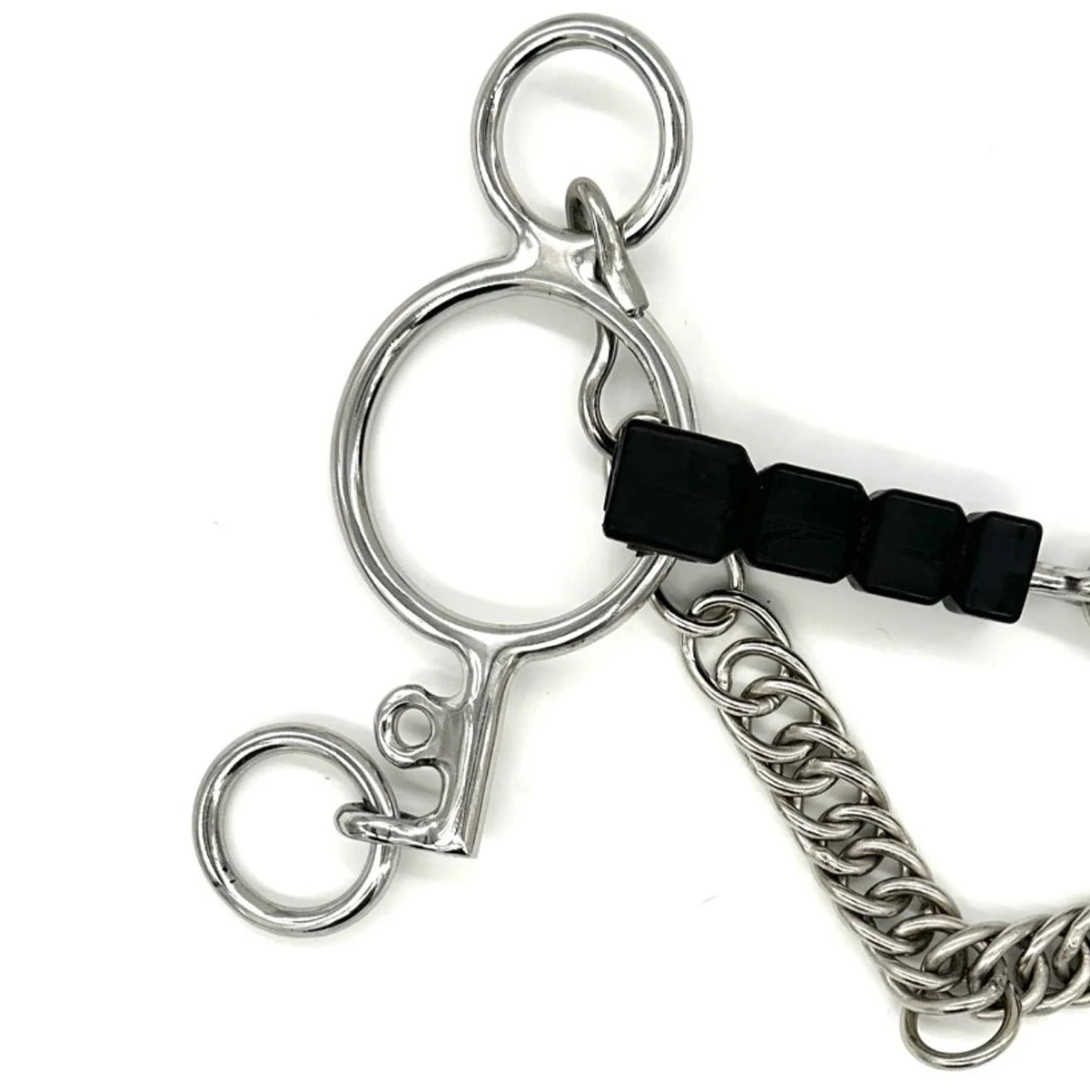 AJR Sport Rubber Block Loose Ring Pelham Bit 5 AJR Sport Rubber Block Loose Ring Pelham Bit - Image 3