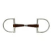 AJR Sport Leather Hinge Dee Bit 1 AJR Sport Leather Hinge Dee Bit -Farm House Tack Store AJR.Stables Leather.Hinge .D