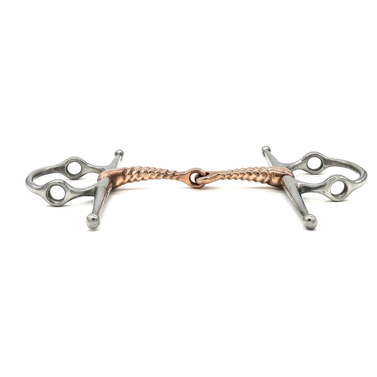 AJR Copper Corkscrew Nelson Gag Bit 4 AJR Copper Corkscrew Nelson Gag Bit - Image 2