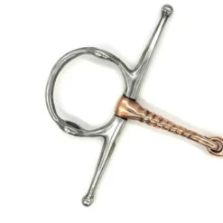 AJR Copper Corkscrew Nelson Gag Bit 7 AJR Copper Corkscrew Nelson Gag Bit -Farm House Tack Store AJR Copper.Corkscrew.Nelson.Gag .Bit .2