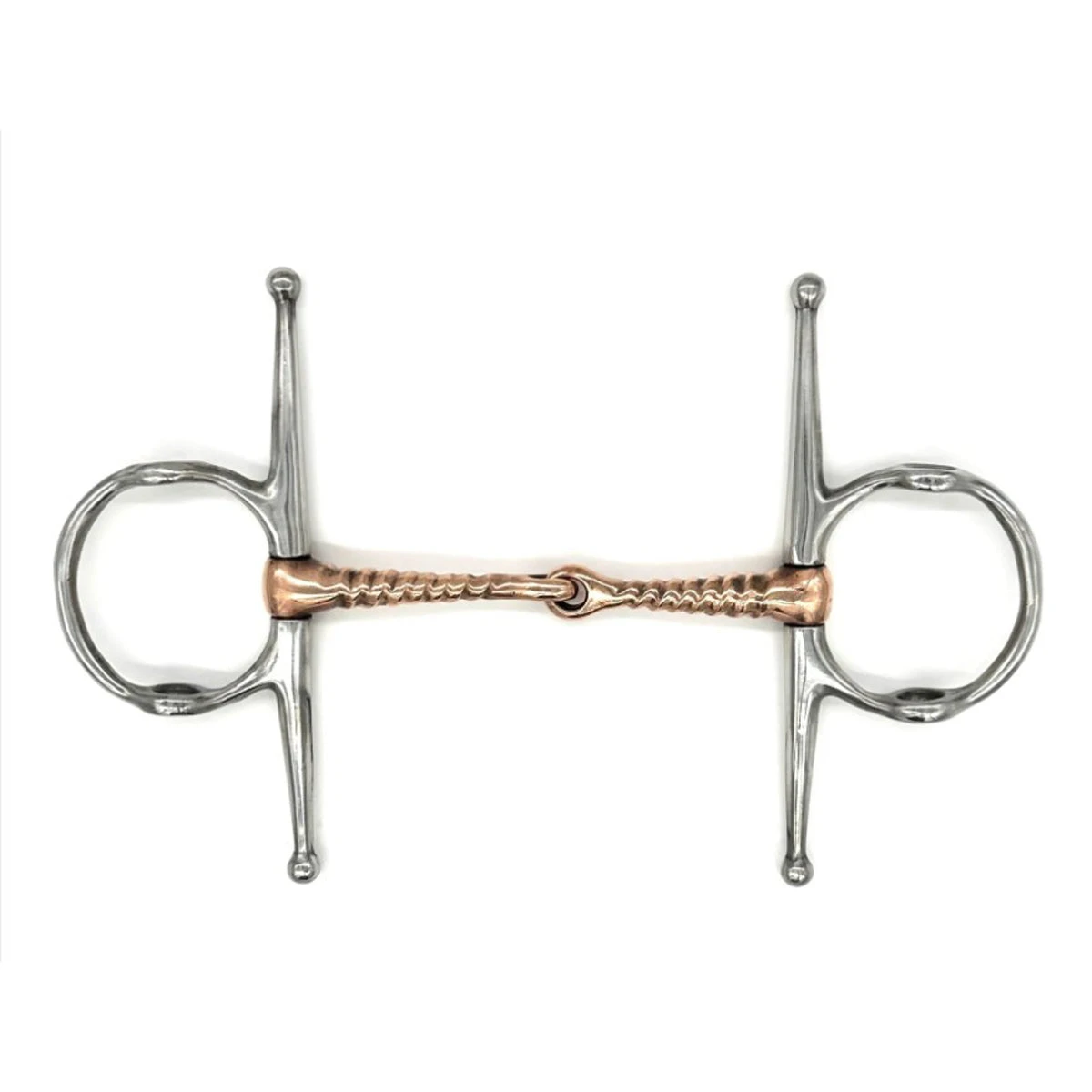 AJR Copper Corkscrew Nelson Gag Bit 3 AJR Copper Corkscrew Nelson Gag Bit