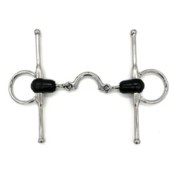 AJR Rubber Cut Off Segunda Full Cheek Snaffle Bit