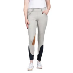 AP Hassinger The Derby Knee Patch Breeches -Farm House Tack Store AP.Hassinger The.Derby .Knee .Patch .Breeches Beige.2