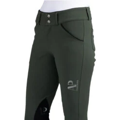 AP Hassinger The Sedgefield Knee Patch Breeches 17 AP Hassinger The Sedgefield Knee Patch Breeches -Farm House Tack Store AP.Hassinger The.Sedgefield.Knee .Patch .Breeches Olive.Green .4