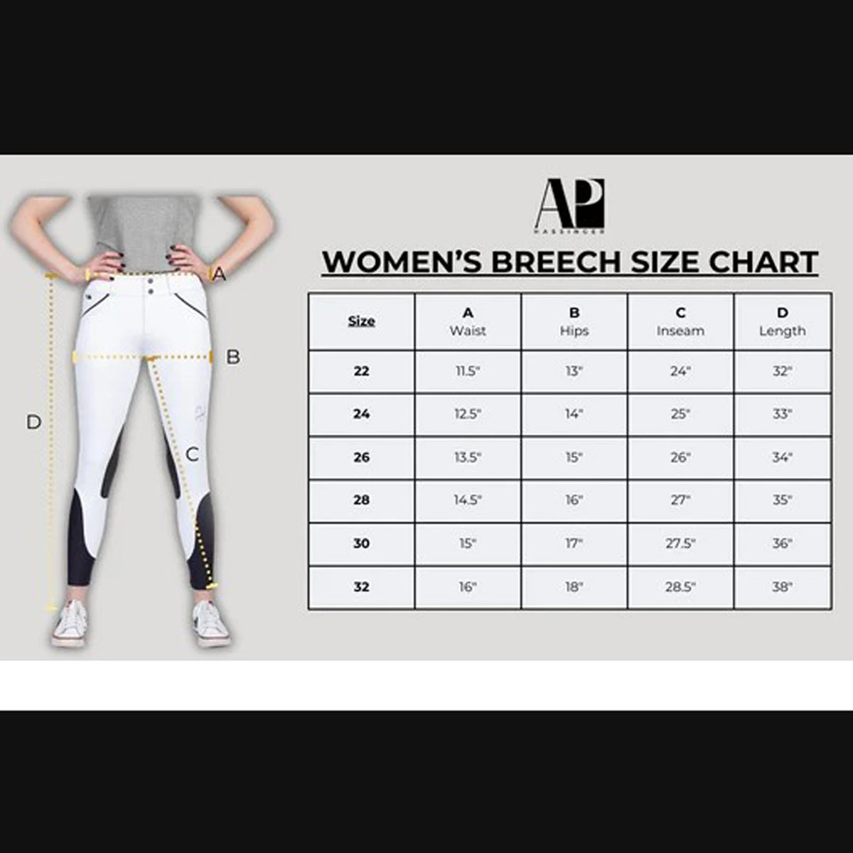 AP Hassinger The Sedgefield Knee Patch Breeches 5 AP Hassinger The Sedgefield Knee Patch Breeches - Image 3