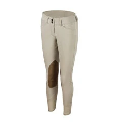 RJ Classics Girls' Avery Knee Patch Breeches 26 RJ Classics Girls' Avery Knee Patch Breeches -Farm House Tack Store AV7851 RJ.Classics Avery.Grey .Label .Breech Sand