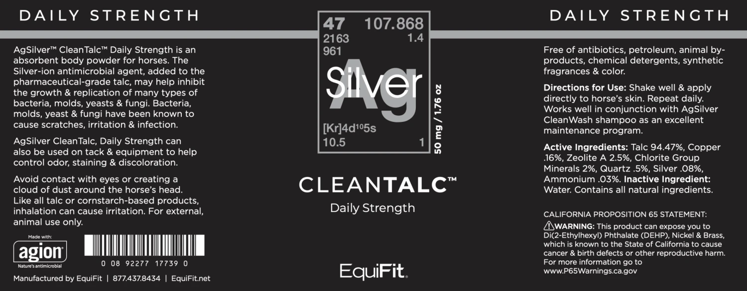 EquiFit AGSilver Daily Strength Cleantalc 4 EquiFit AGSilver Daily Strength Cleantalc - Image 2