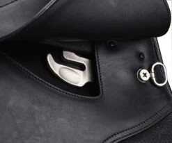 Arena Dressage Saddle With HART 13 Arena Dressage Saddle With HART -Farm House Tack Store Arena Dressage Stirrupbar Black