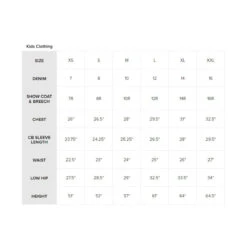 Ariat Youth Lowell 2.0 1/4 Zip Baselayer Print - Sale 9 Ariat Youth Lowell 2.0 1/4 Zip Baselayer Print - Sale -Farm House Tack Store Ariatkidssizechart 6a96ce26 ae52 42b1 b788 b3286ba47acd