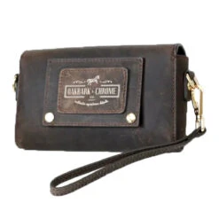 Oakbark & Chrome Rider Belt Bag -Farm House Tack Store BB HAV 001 Oakbark chrome Riderbeltbag havana10
