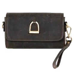Oakbark & Chrome Rider Belt Bag -Farm House Tack Store BB HAV 001 Oakbark chrome Riderbeltbag havana4