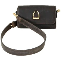Oakbark & Chrome Rider Belt Bag -Farm House Tack Store BB HAV 001 Oakbark chrome Riderbeltbag havana7